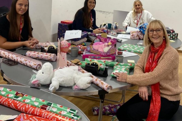 BFS team get festive for local charities