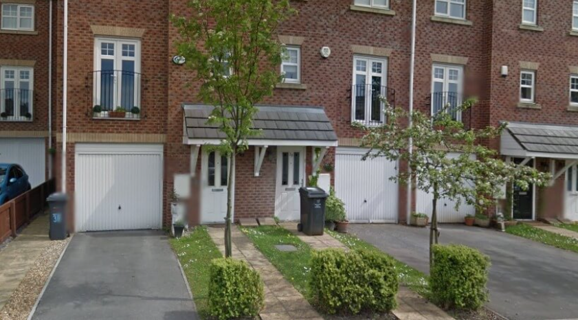 Property purchased with bridging finance 