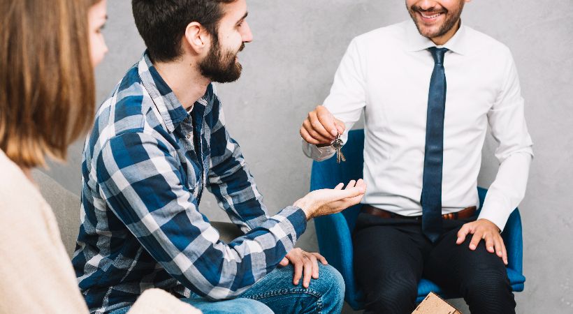 Buy to let investors receiving a property